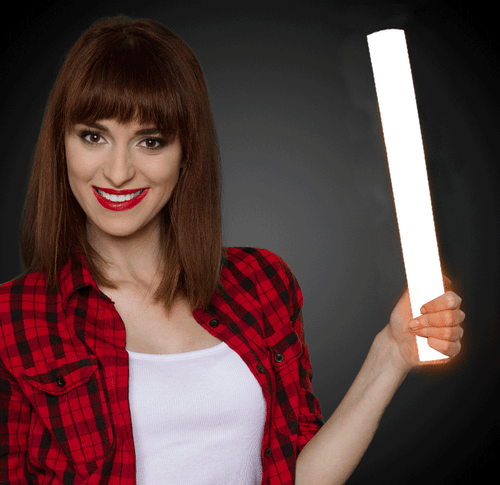 Party Glowz LED Batons Foam Stick - Light-Up Glow Stick for Events & Festivals - Picture 3 of 6