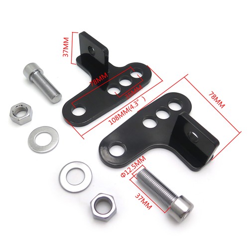 Rear Adjustable Lowering Kit 1" 2" 3" Slam Inch For 2000-2015 Harley Sportster - Picture 2 of 7