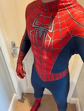 Spider-Man Raimi Tobey Maguire Spiderman Cosplay Costume Suit - Adult