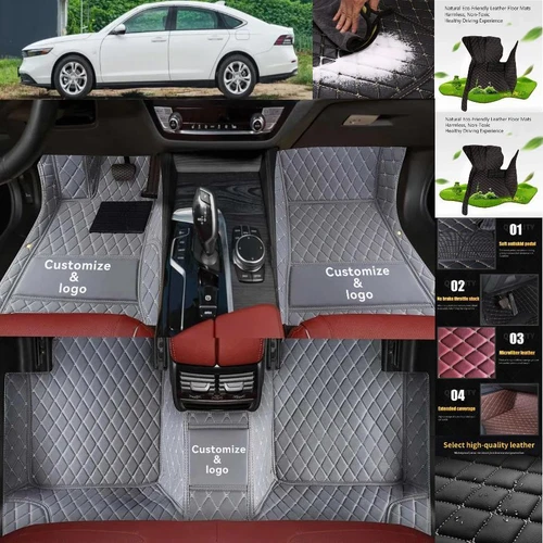 For Nissan Versa Sentra Car Floor Mats Custom Carpet All Weather Waterproof Auto - Picture 9 of 34