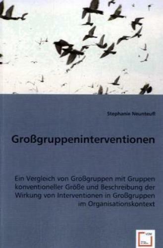 Großgruppeninterventionen Ein Vergleich Von Großgruppen Mit Gruppen