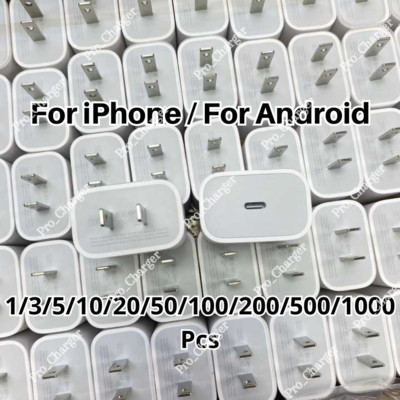 Upgrade 20W USB C Type C Fast Charger Power Adapter Lot For Android iPhone iPad