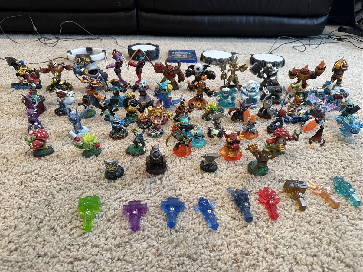 Skylanders Figures In Bulk Over 50 Playable Characters + Others