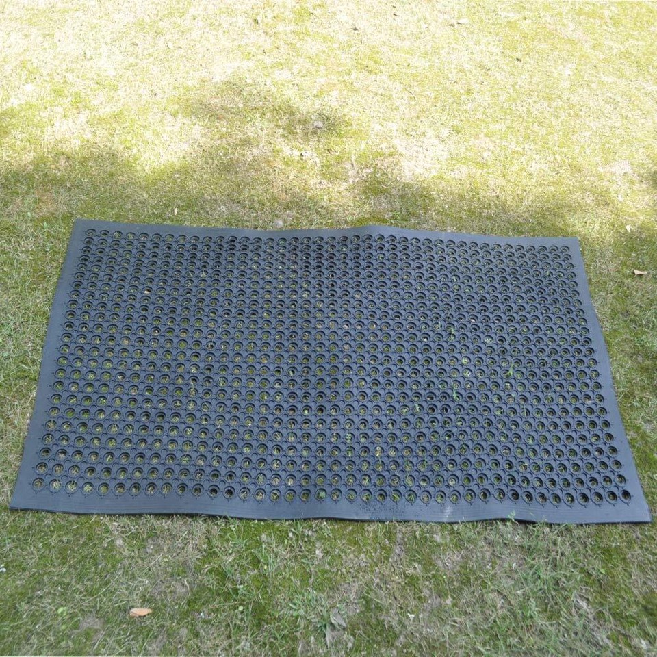 AntiFatigue Rubber Floor Mat Commercial Grease Resistant NonSlip