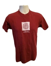 Cape Cod Massachusetts Adult Small Burgundy TShirt