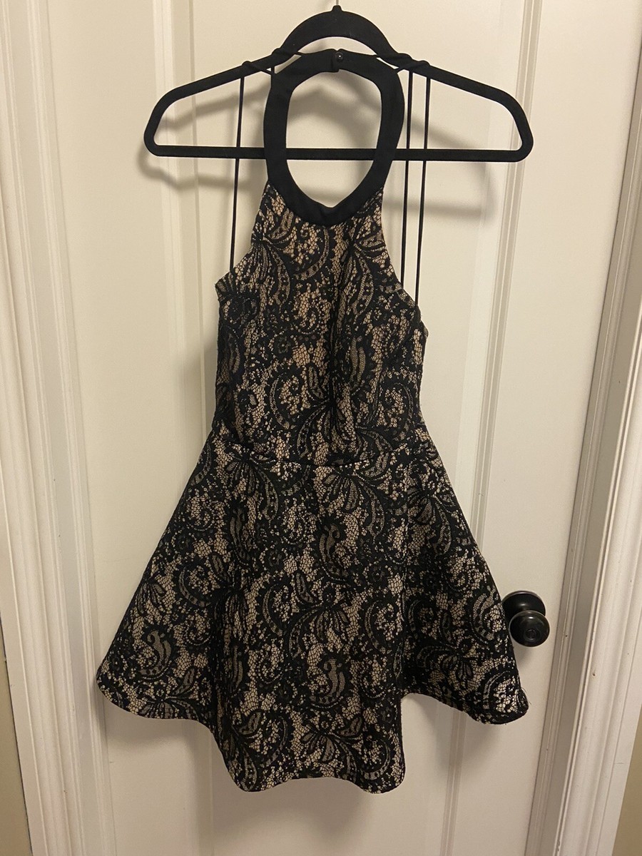 chinese dress ladies Miss Circle Women's Veronica Black Lace Maxi Dress - Black main image 1