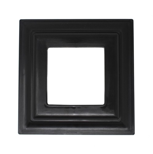 Black Plastic Deck Railing Column Post Base Trim Ring 3 x 3 for PVC Vinyl Wood - Picture 3 of 6