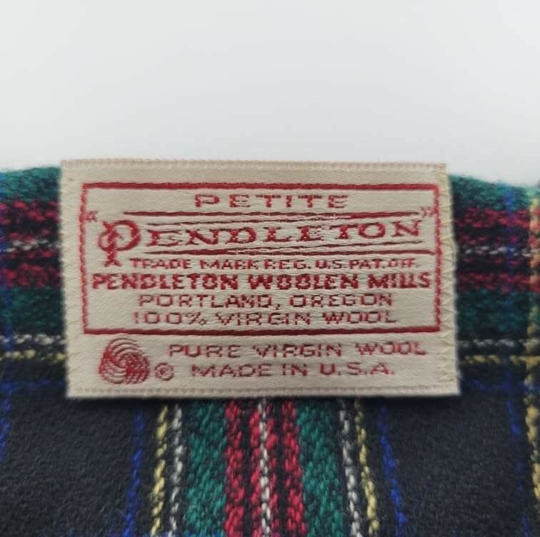 Pendleton Womens Wool Blazer Jacket M Petite Gree… - image 3