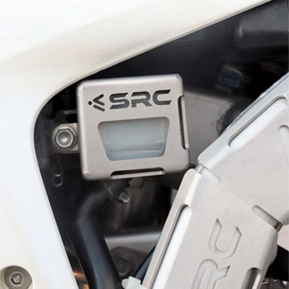 Rear Brake Fluid Reservoir Cover Guard For HONDA CRF250 M L 2011 - 14 Black DHL Foto 4 de 4