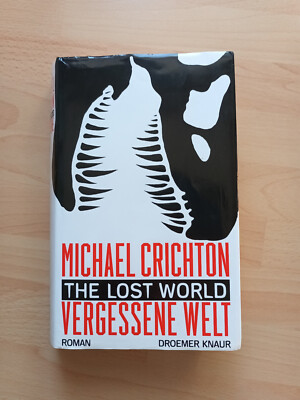Michael Crichton The Lost World Vergessene Welt gebunden Buch Roman Knaur NEU 