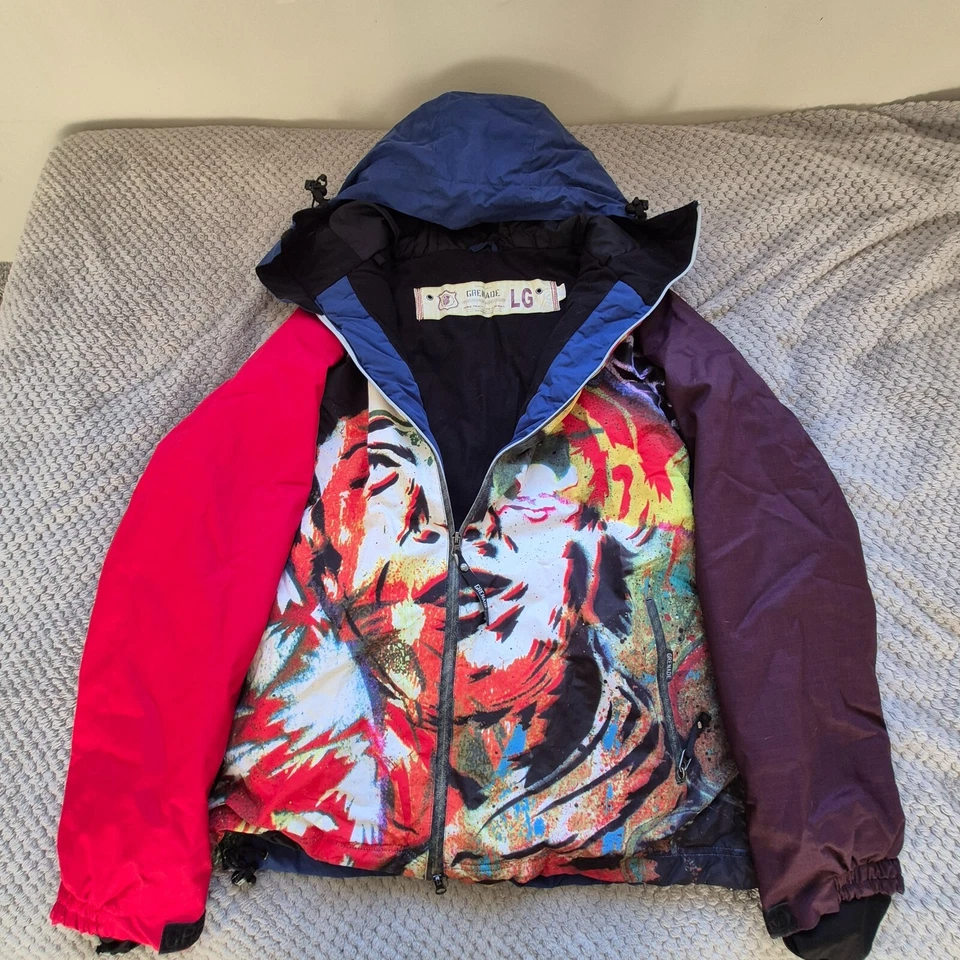 Chaqueta Nieve Grenade Fatigue Project Viva La Grenade Hombre Talla Grande Foto 3 de 4