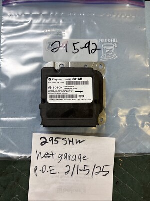 2013-2024 RAM 1500 CLASSIC OEM SRS BAG CONTROL MODULE 68085881AH BOSCH MOPAR