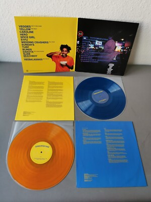 Amine Good For You USオリジナルレコード 2LP AMINÉ lim original yellow blue Vinyl 2LP Good For You