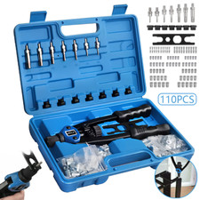 Nietmutternzange Set Nietenzange +110pcs M3-M12 Nietmuttern Nietmutternpistole