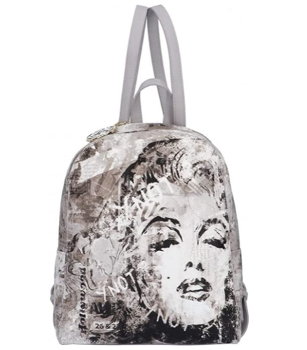 Borsa zaino zainetto ynot Y not? Marylin Monroe Hollywood grigio donna  ragazza | eBay