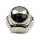 10 Pack Hardware Chrome Acorn Nuts 5/16 24 For Harley 06944