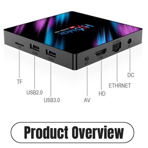 H96MAX Android 10 64GB ROM 4GB RAM 4K WIFI Netzwerk Media Player TV BOX EU Plug - Photo 11/11
