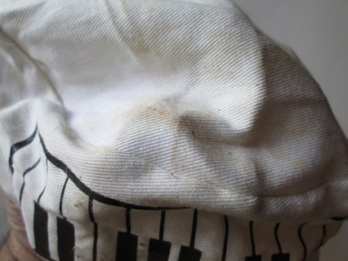 Piano keys baseball Cap made USA 1980's 1990's Adcap line MFR Cap Snapback - Picture 5 of 10