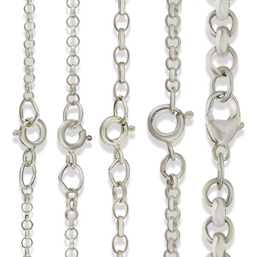 STERLING SILVER BELCHER CHAIN 16 18 20 
