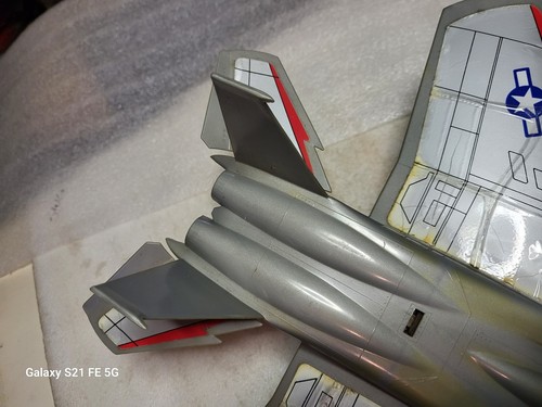 Cox US Air Force Wings F-15 Tether Plane No Engine - Picture 5 of 12