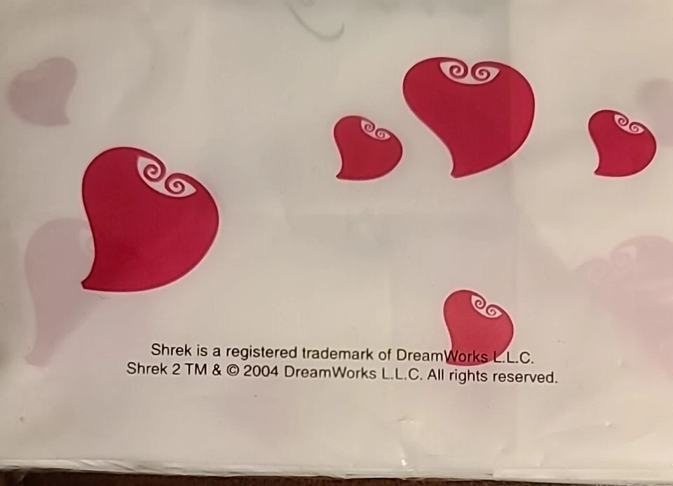 Crystal Creative 2004 Dreamworks Shrek 2 bolsas de golosinas de San Valentín nuevas en paquete nos Foto 3 de 3