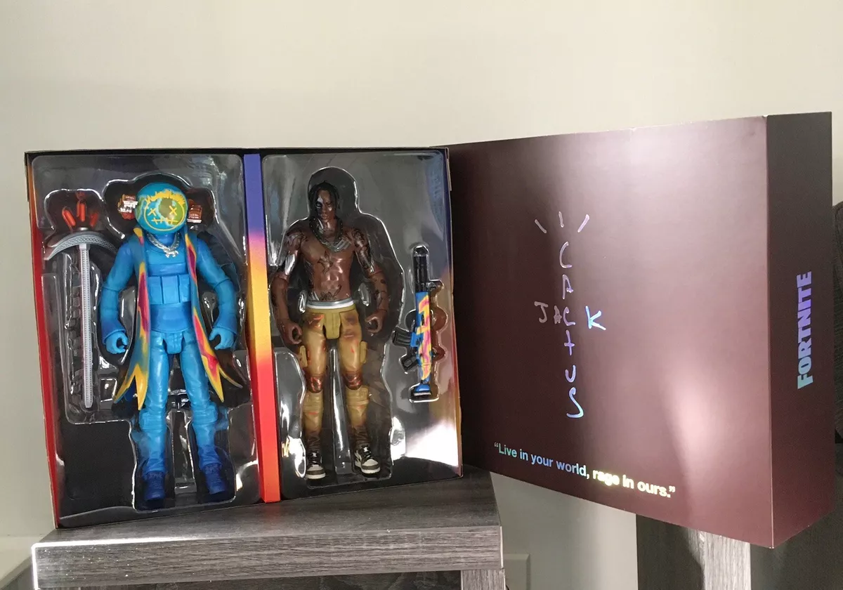 Travis Scott Cactus Jack Fortnite 12 Action Figure Duo Set - US