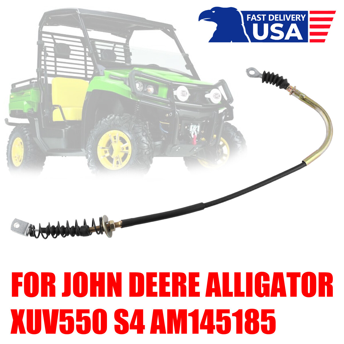 Parking Brake Push Pull Cable for John Deere Gator XUV550 Gator XUV550 S4 NEW