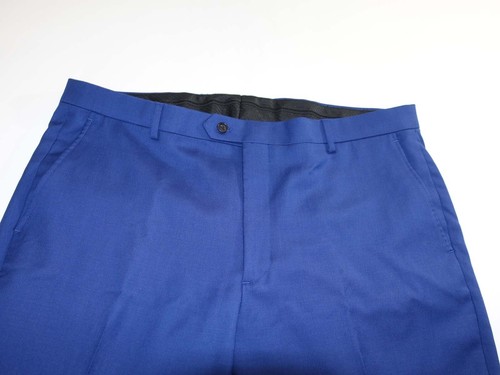 Joseph Abboud schmale Passform Herrenhose Größe 38 neu mit Etikett hellblau 100 % Wolle Hosen - Bild 3 von 9
