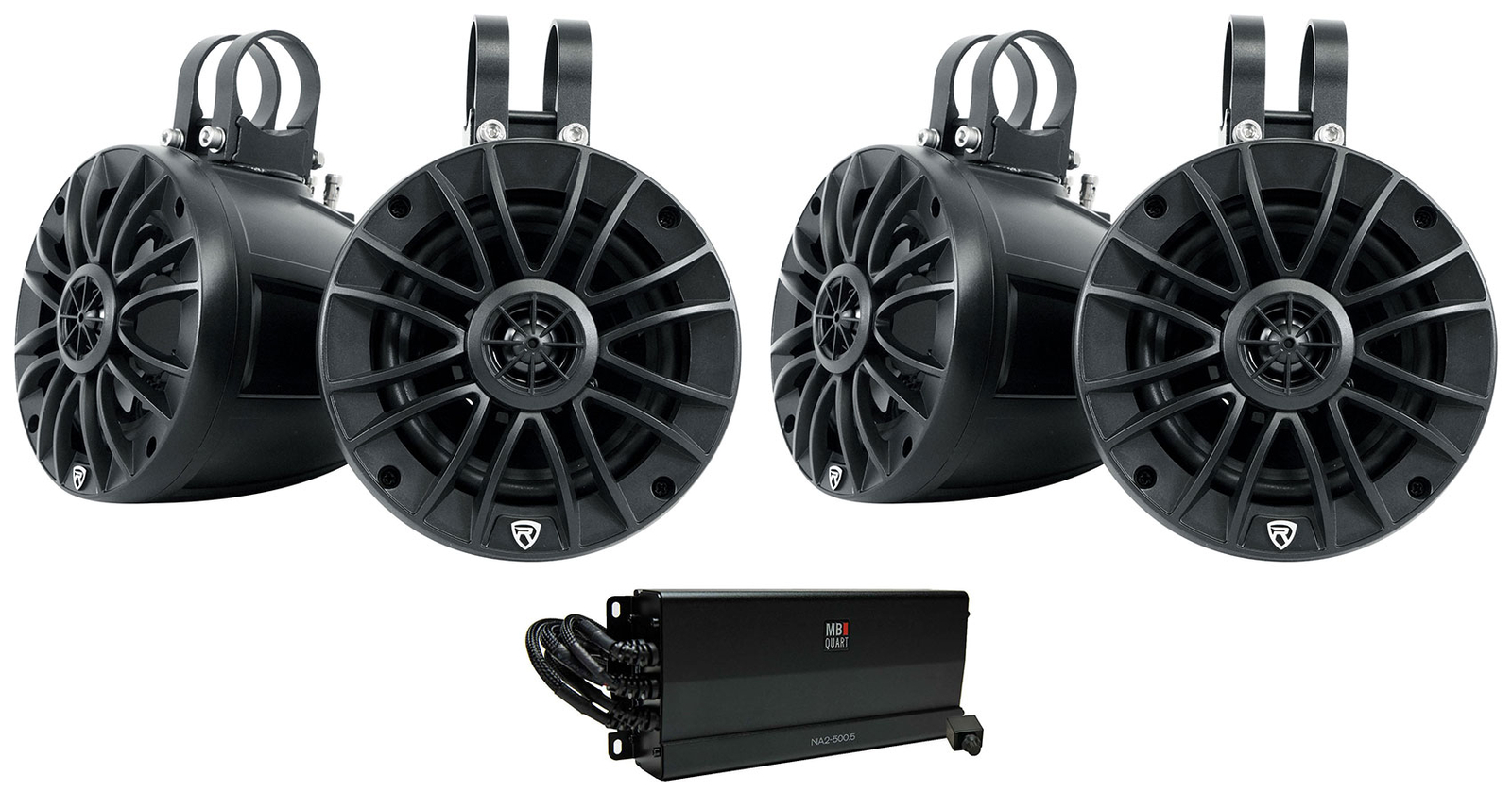 4 Колонки Rockville UTVATV UT525B 525 на колесах 5-канальный усилитель емкостью 1 Кварт 60090₽