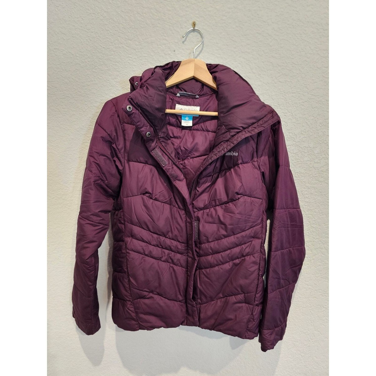 Columbia peak to peak Jacket purple sz XS