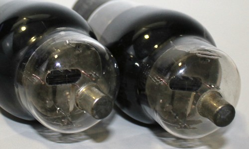 307 A VT-225 KEN RAD BLACK COATED GLASS MADE IN USA QTY 2 PCS - Picture 6 of 8