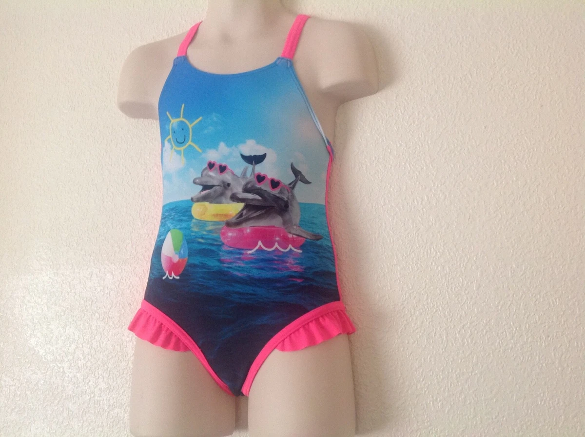 Debenhams Lovely Baby Girls Swimsuit 12 18 Months eBay