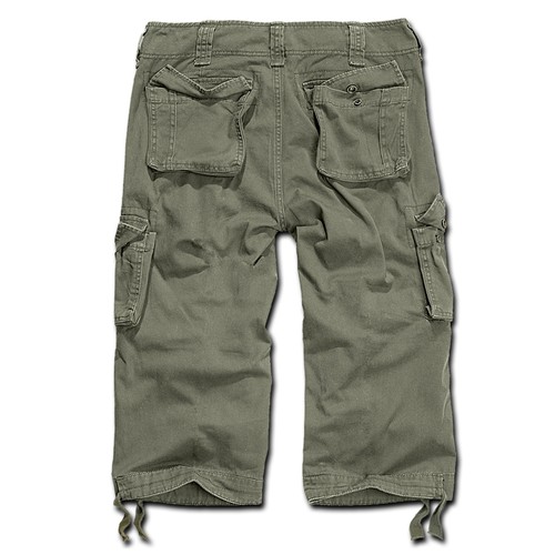 Brandit Herren Urban Legend 3/4 Shorts Kurze Cargo Trooper Vintage Hose Neu - Bild 4 von 16
