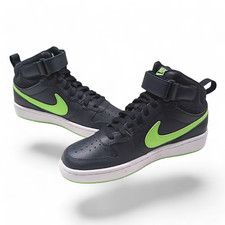 Nike Court Borough Mid 2 GS Dark Obsidian Boy's Sneakers-Sz 6Y NWB CD7782-403