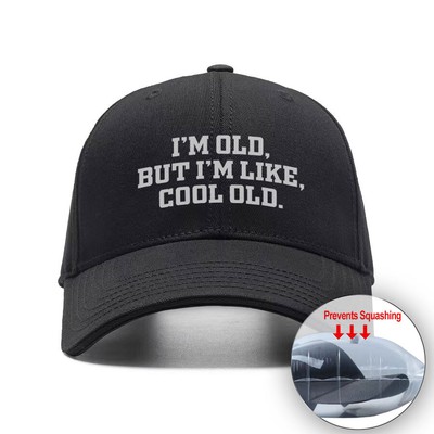 I'm Old but I'm Like Cool Old Baseball Hat Unisex Dad Cap Adjustable Casual Caps