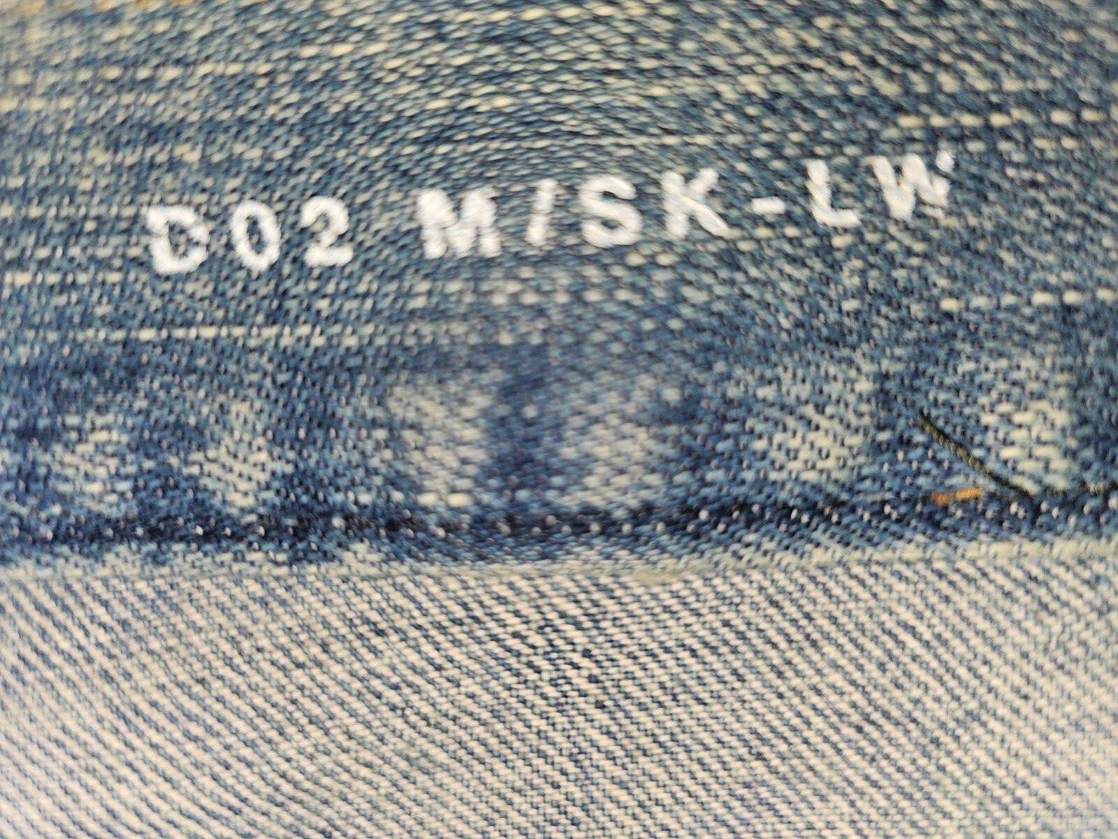 JEANS SAINT LAURENT Paris Made in Italy slim fit invecchiato Taglia 34