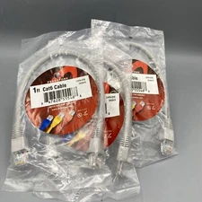 3 each PEARSTONE: 1ft Cat6 Cable New
