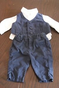 Festliches Outfit Baby 3teilig Gr 62 Jungen Hose Weste Hemd Ebay