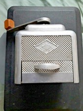 Ancien moulin à café Moulux en aluminium - années 50-60