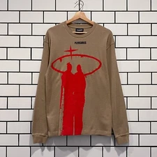 PLEASURES THERMAL LONG SLEEVE KHAKI