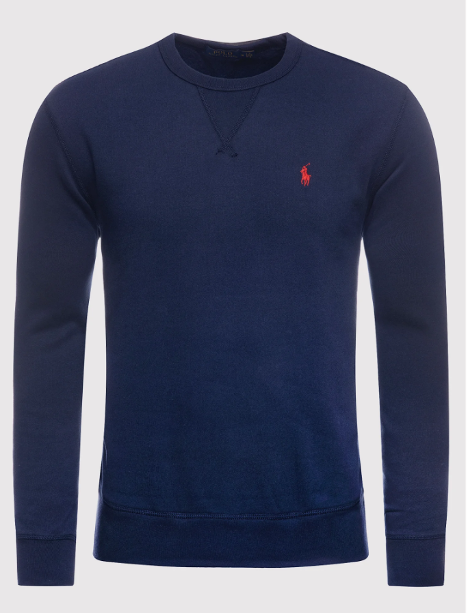 POLO RALPH LAUREN / スウェット/M/コットン/BLU Logo Fleece Quarter
