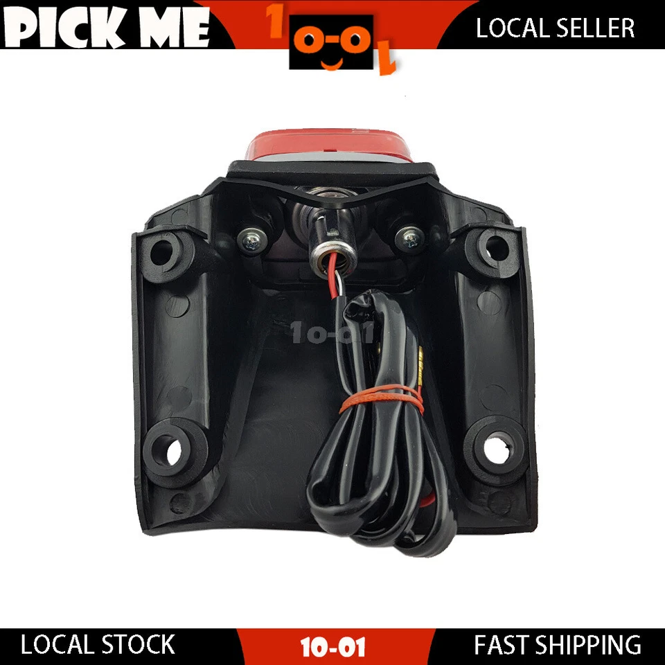 Taillight Tail Brake light assembly Fit Yamaha IT250 IT490 SUBSTITUTE 1983 1984 - Image 3 of 3