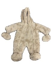 Ted Baker Baby Girl Faux Fur Snow/Pram Suit 0-3 Months