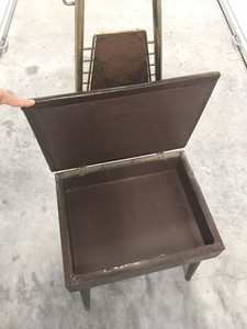 Vintage Spiegel Ind Gentleman S Butler Valet Dressing Chair Mid Century Modern Ebay