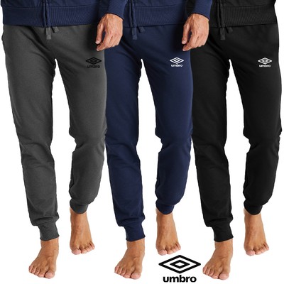UMBRO PANTALONE TUTA FELPA INVERNALE UOMO SPORT - 100% COTONE - NERO GRIGIO  BLU | eBay