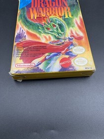 Dragon Warrior (Nintendo NES) CB Box And Game
