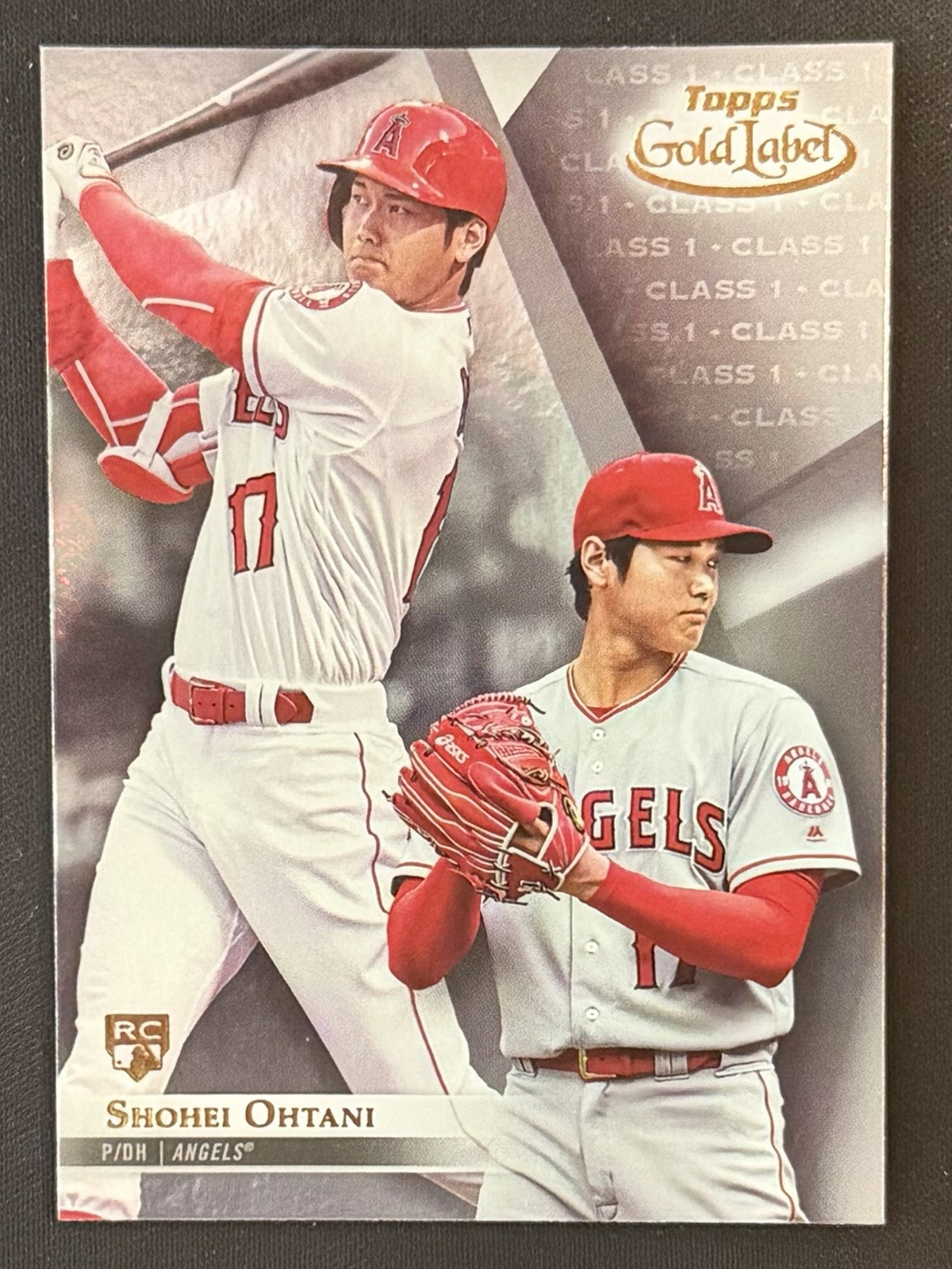 Shohei Ohtani 2018 Topps Gold Label #17 Class 1 Price Guide 