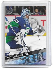2020-21 Upper Deck Series 1 Michael DiPietro Young Guns #206 Bruins