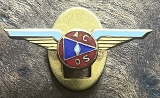 INSIGNE AIR À IDENTIFIER . AC DS . ( Voir photos recto verso )