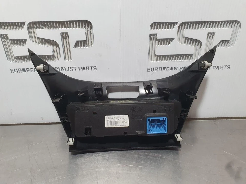 PEUGEOT 208 HEATER/AC CONTROLS DUAL ZONE CLIMATE CONTROL TYPE, A9, 10/12-12/18 - Image 3 of 4